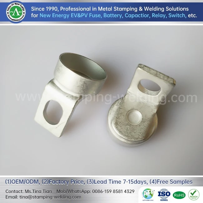 Copper Outer Cap for Round tube bolt connection type fuse Copper Outer Cap for Round tube bolt connection type fuse
