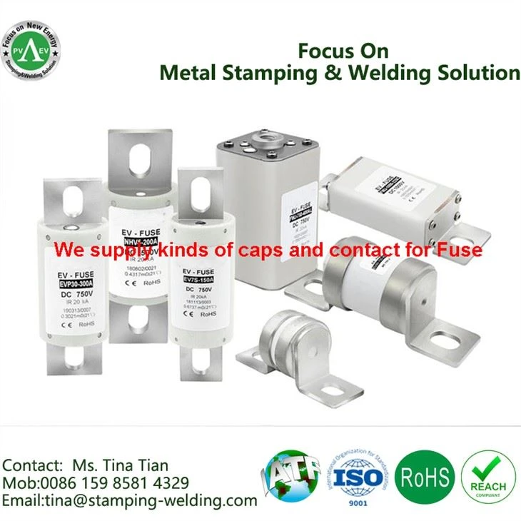 End Cap For Ceramic Cartridge Fuse