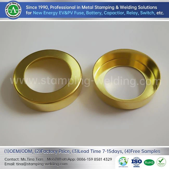 Brass Fuse End Caps For Car Charging Systems