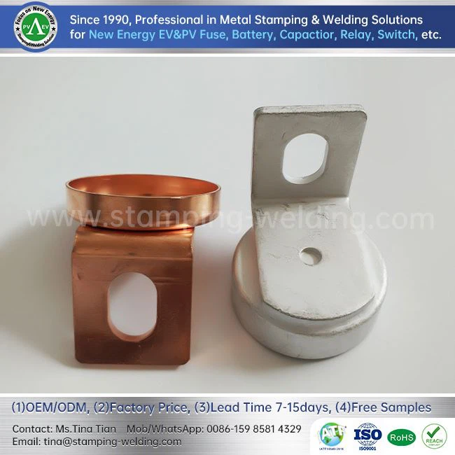 Copper Fuse Cap And Contact Assembly