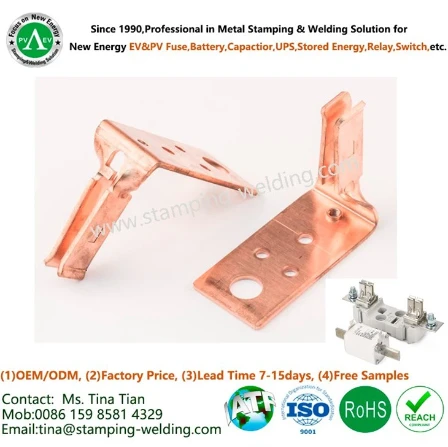 Copper Holder For High-Speed Fuse