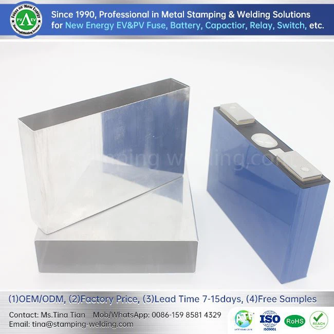 Lithiumbatterien, quadratisches Aluminiumgehäuse