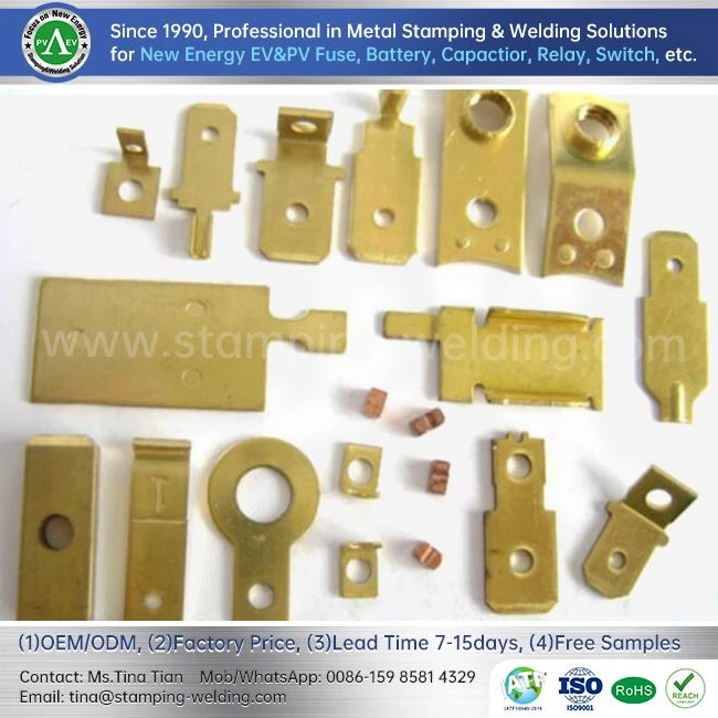 Electrical Brass Metal Stamping For Socket Switch