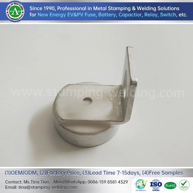 Matte Tin-plated Copper Contact For EV Fuse