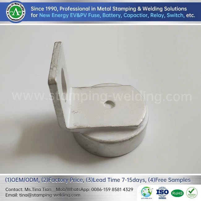 Matte Tin-plated Copper Cap For Eletric Car Fuse