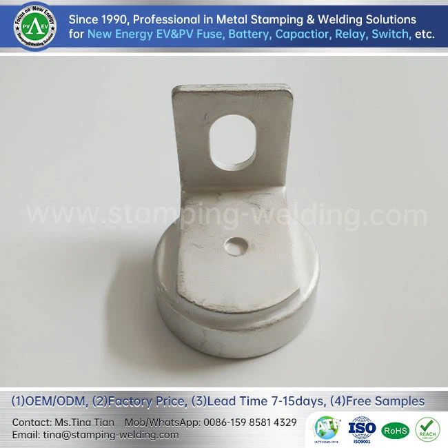 Mattverzinnter Kupferkontakt für EV-Sicherung