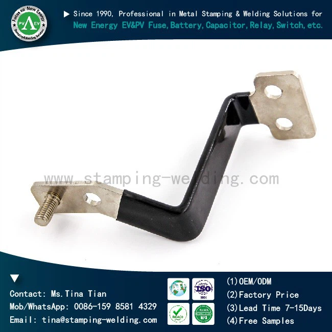 PVC Dipped Polished Nickel Plated Flexible Copper Busbar Manufacturer