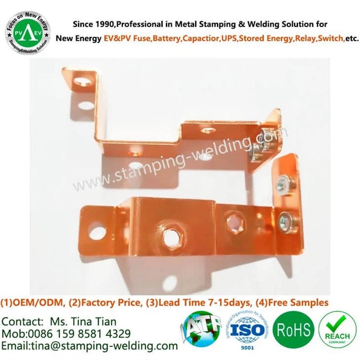 Electrical Bus Bar with Nut