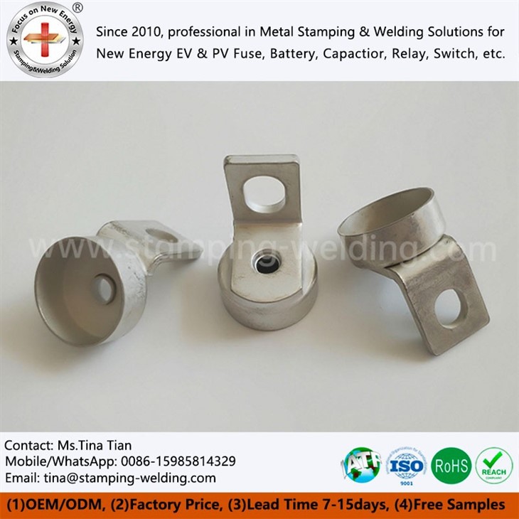 Copper Cap Contact for EV Battery Fuse