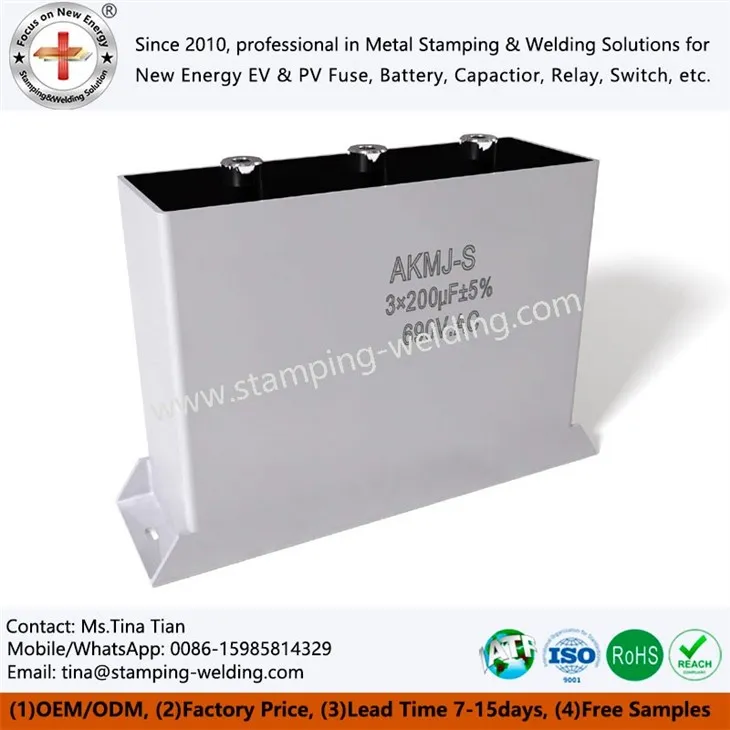 Water Cooled Capacitors Aluminium Can