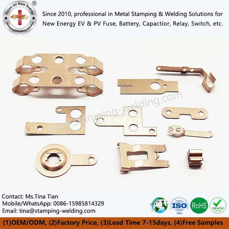 Copper Sheet Stamping for Electric Relay Copper Sheet Stamping for Electric Relay