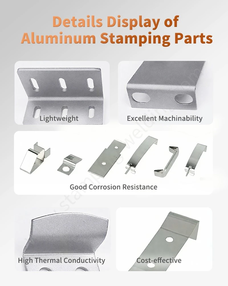 Details display of Aluminum photovoltaic bracket accessories Details display of Aluminum photovoltaic bracket accessories