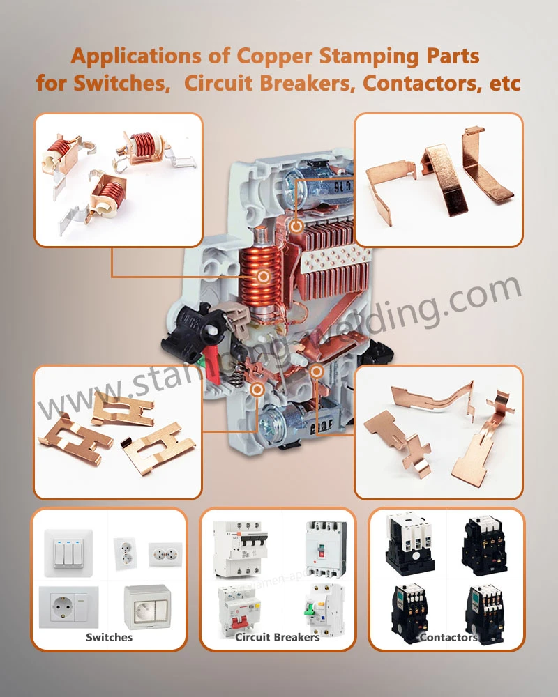 Applications of Copper Pressed Components Applications of Copper Pressed Components