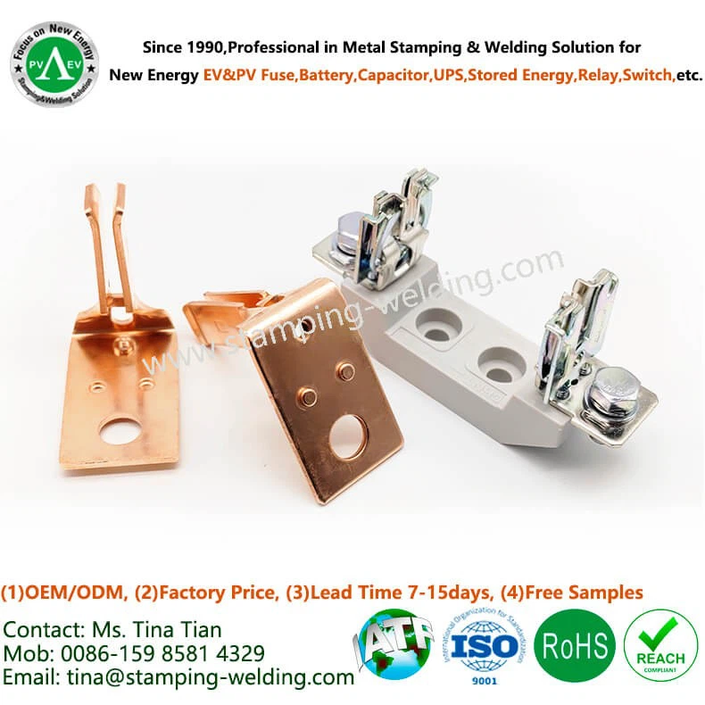 Knife Type Contact Blade Fuse Link Base Holder