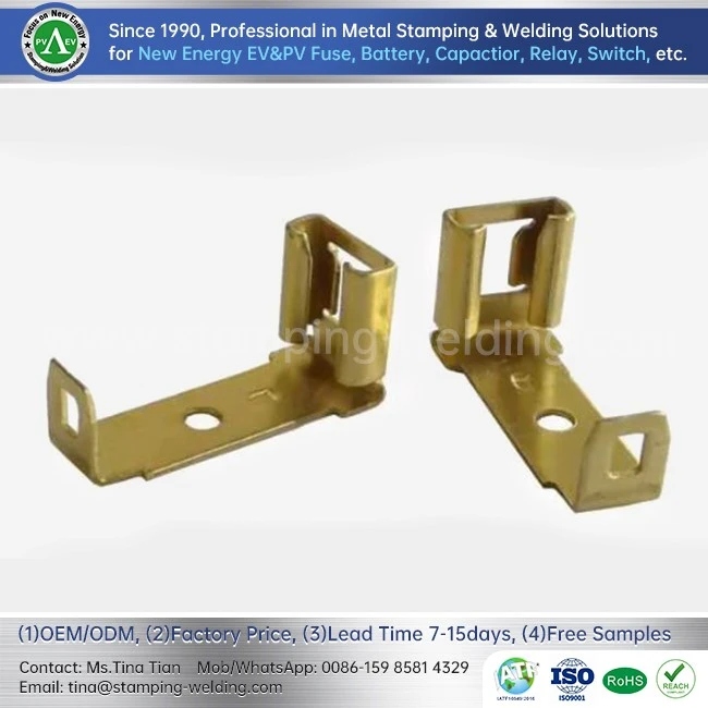 Brass Sheet Metal Stamping Brass Sheet Metal Stamping