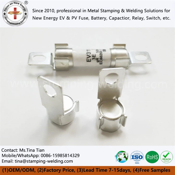 Runde Endkappen aus Metall