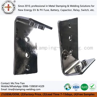 Kupferschiene mit Vernickelung