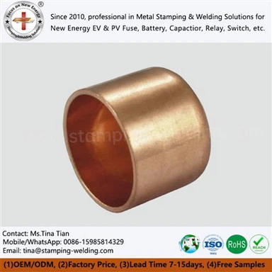 Kupfer innere Kappen für HEV -Sicherung